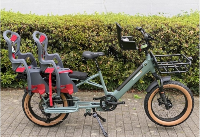 Vélo électrique Lombardo Modelo vert, noir ou orange